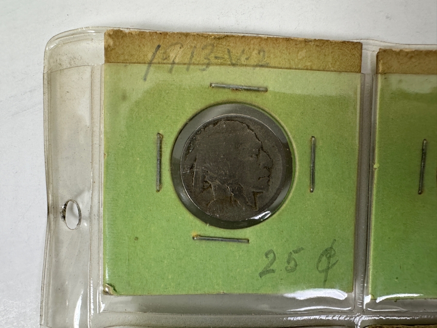 (20) Buffalo Indian Head Nickel Coins Collection Featuring Some Nice Coins - See Photos For Years Including 1914-D, 1914-S, 1915-D, 1918-S, 1919-D, 1919-S And More - See Photos For Details [Photo 3]