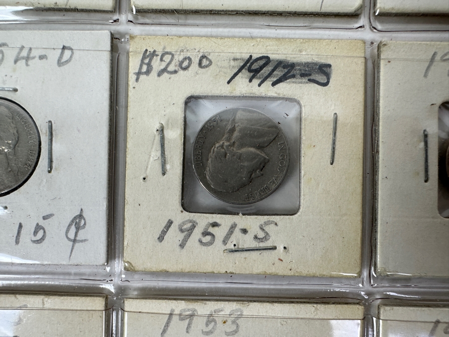 (20) Jefferson Nickel Coins Collection From 1946-1953 - See Photos For Details [Photo 11]