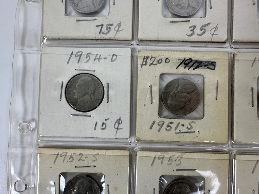 (20) Jefferson Nickel Coins Collection From 1946-1953 - See Photos For Details [Photo 10]