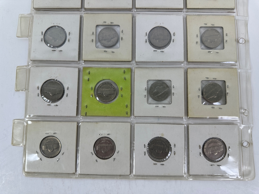 (20) Jefferson Nickel Coins Collection From 1954-1966 - Includes Some Uncirculated Jefferson Nickels - See Photos For Details [Photo 14]