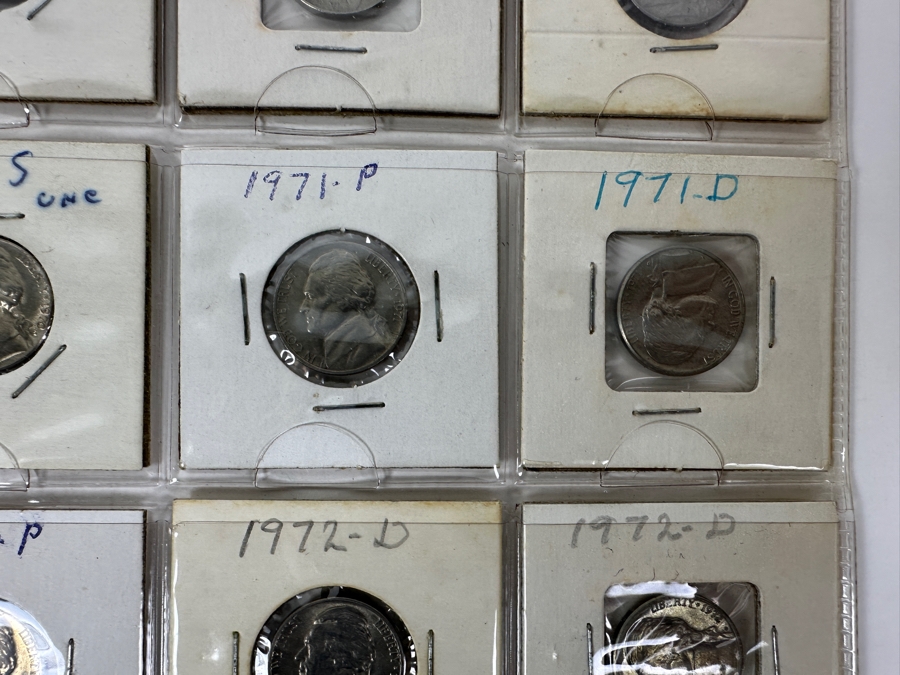 (20) Jefferson Nickel Coins Collection From 1967-1973 - See Photos For Details [Photo 8]