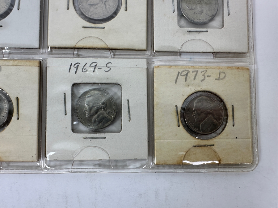 (20) Jefferson Nickel Coins Collection From 1967-1973 - See Photos For Details [Photo 12]