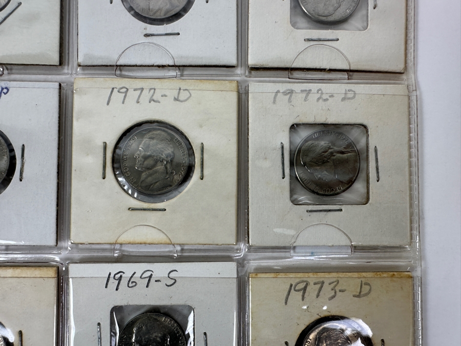 (20) Jefferson Nickel Coins Collection From 1967-1973 - See Photos For Details [Photo 9]