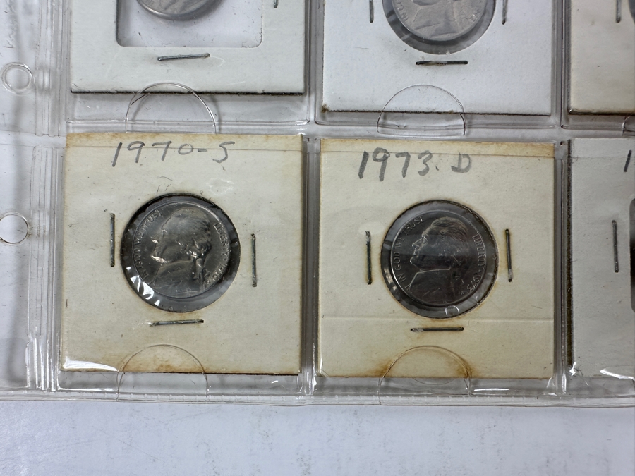 (20) Jefferson Nickel Coins Collection From 1967-1973 - See Photos For Details [Photo 11]