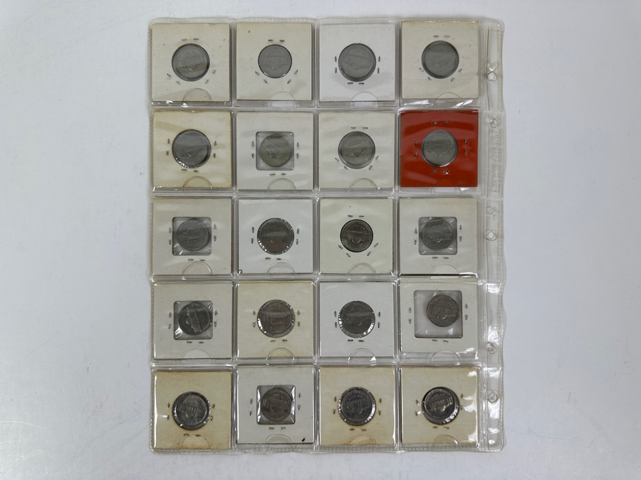 (20) Jefferson Nickel Coins Collection From 1967-1973 - See Photos For Details [Photo 13]