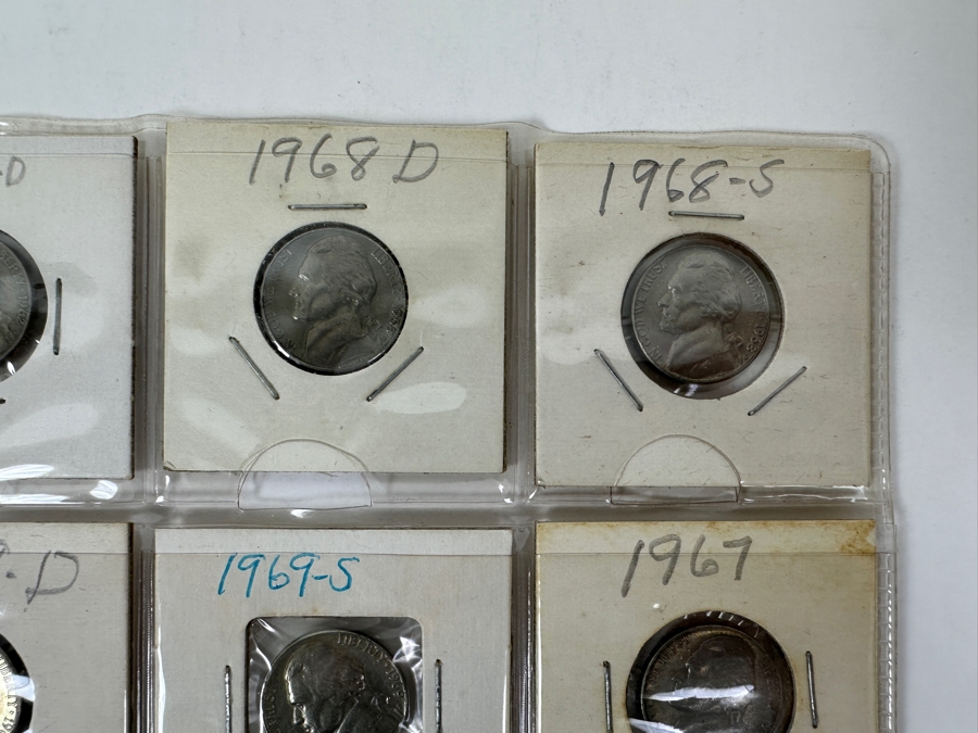 (20) Jefferson Nickel Coins Collection From 1967-1973 - See Photos For Details [Photo 3]
