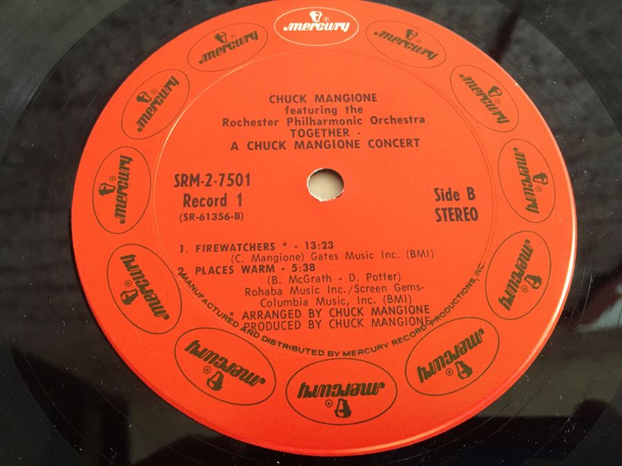 Chuck Mangione & Rochester Philharmonic Orchestra, The - Together: A New Chuck Mangione Concert - Mercury ‎- SRM-2-7501 [Photo 8]