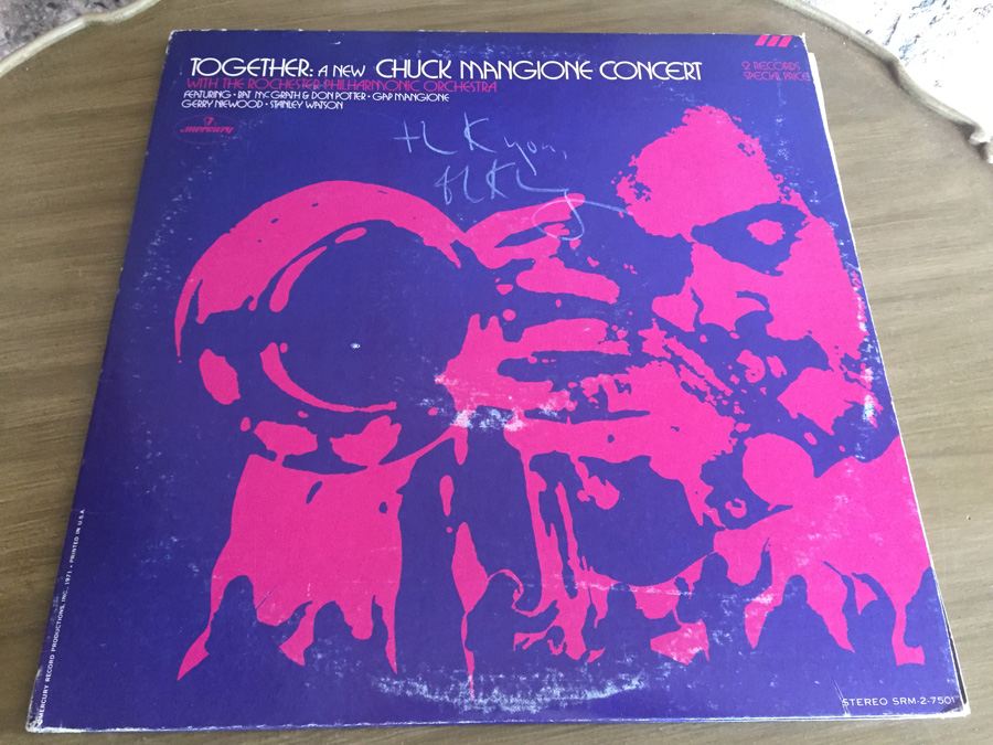 Chuck Mangione & Rochester Philharmonic Orchestra, The - Together: A New Chuck Mangione Concert - Mercury ‎- SRM-2-7501 [Photo 1]