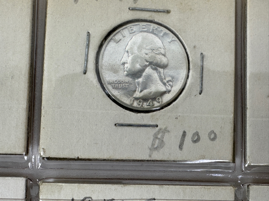 (19) Silver Washington Quarters From 1948-1955 - See Photos For Details [Photo 7]