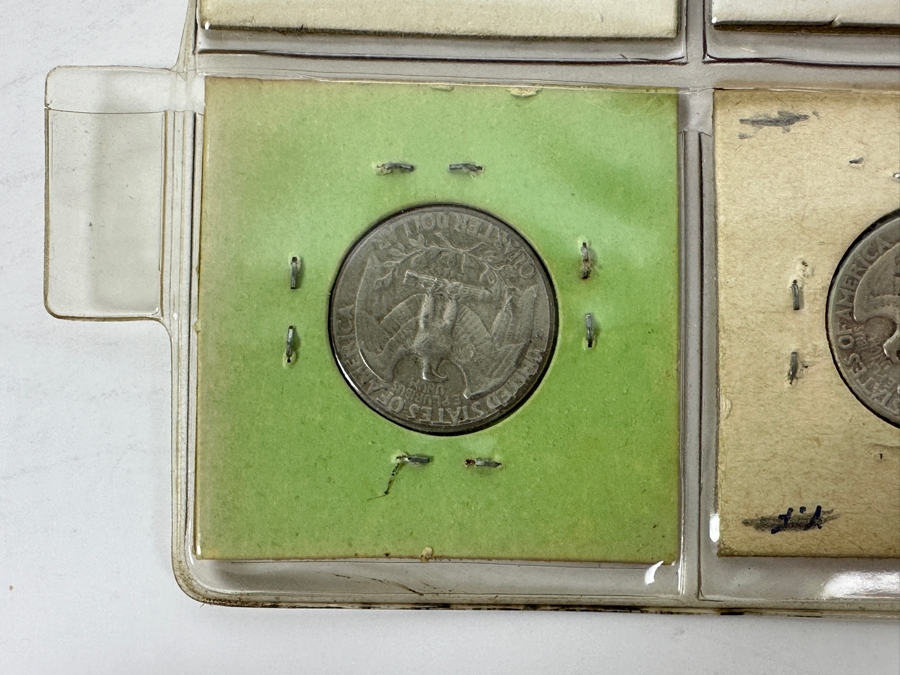 (19) Silver Washington Quarters From 1948-1955 - See Photos For Details [Photo 23]