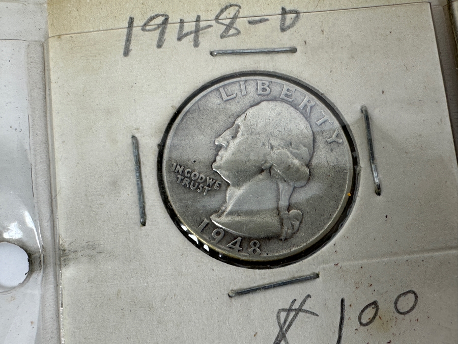 (19) Silver Washington Quarters From 1948-1955 - See Photos For Details [Photo 3]