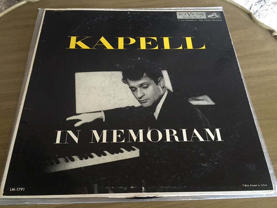 Kapell - Kapell In Memoriam - RCA Victor - LM 1791 [Photo 1]