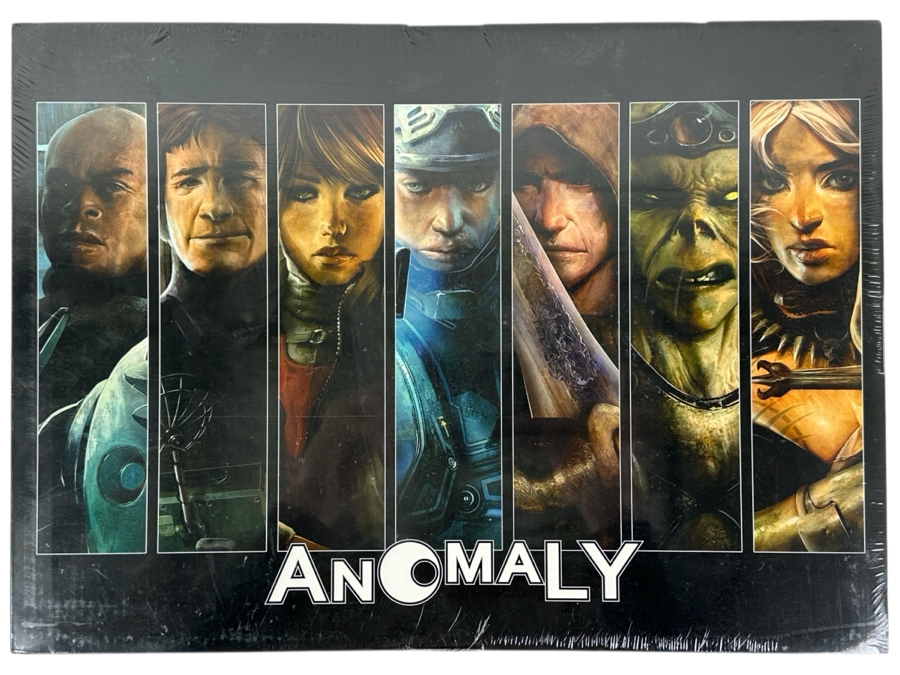 Factory Sealed Hardcover Graphic Novel Anomaly By Skip Brittenham and Brian Haberlin Published In 2012 Large Format Book Packaged In A Cardboard Box