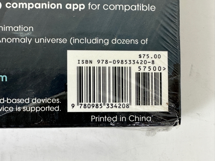 Factory Sealed Hardcover Graphic Novel Anomaly By Skip Brittenham and Brian Haberlin Published In 2012 Large Format Book Packaged In A Cardboard Box [Photo 6]