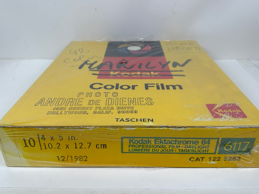 Rare Factory Sealed Special Limited Edition Taschen Book Set: Marilyn By Photographer Andre De Dienes - Includes Multiple Volumes Of Photographs Of Marilyn Monroe - Many Previously Unseen Limited To 20,000 Copies Estimate $500-$1,000 [Photo 4]