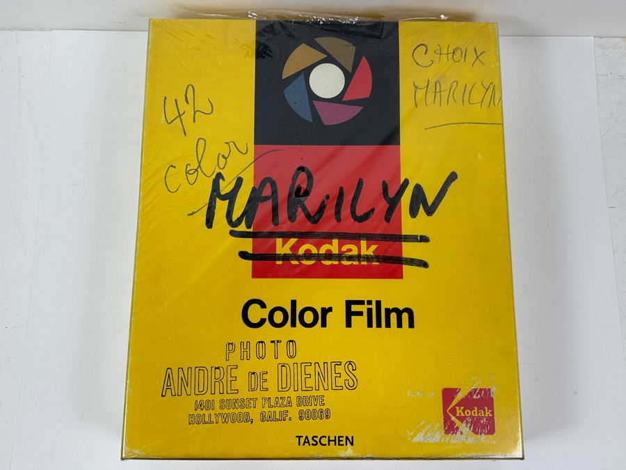 Rare Factory Sealed Special Limited Edition Taschen Book Set: Marilyn By Photographer Andre De Dienes - Includes Multiple Volumes Of Photographs Of Marilyn Monroe - Many Previously Unseen Limited To 20,000 Copies Estimate $500-$1,000 [Photo 2]