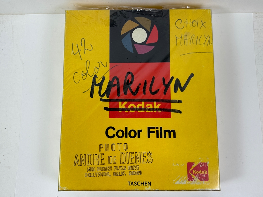 Rare Factory Sealed Special Limited Edition Taschen Book Set: Marilyn By Photographer Andre De Dienes - Includes Multiple Volumes Of Photographs Of Marilyn Monroe - Many Previously Unseen Limited To 20,000 Copies Estimate $500-$1,000 [Photo 3]