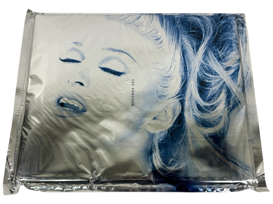 Rare First Edition Factory Sealed Madonna Sex Book Warner Books 1992 Coffee Table Book Estimate $500-$1,000