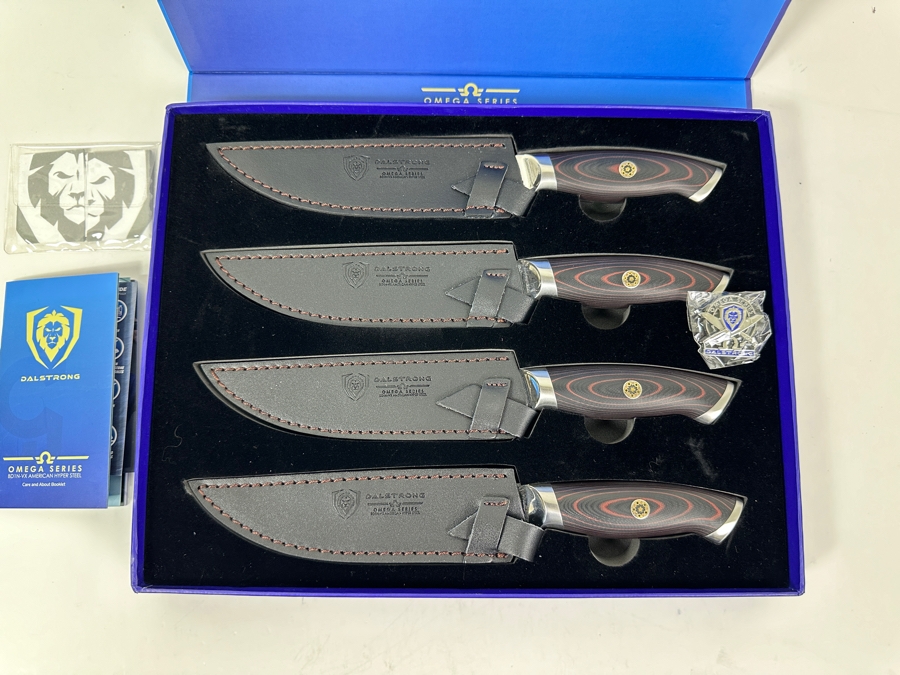 New Omega Series 5.5' Steak Knife Set Retails $379.99 [Photo 2]