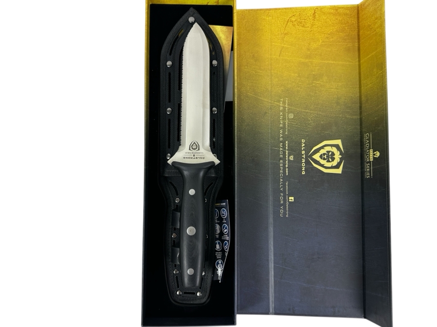 New Elite Gladiator Series Dalstrong 6.5' Hori Hori Knife Retails $169.99