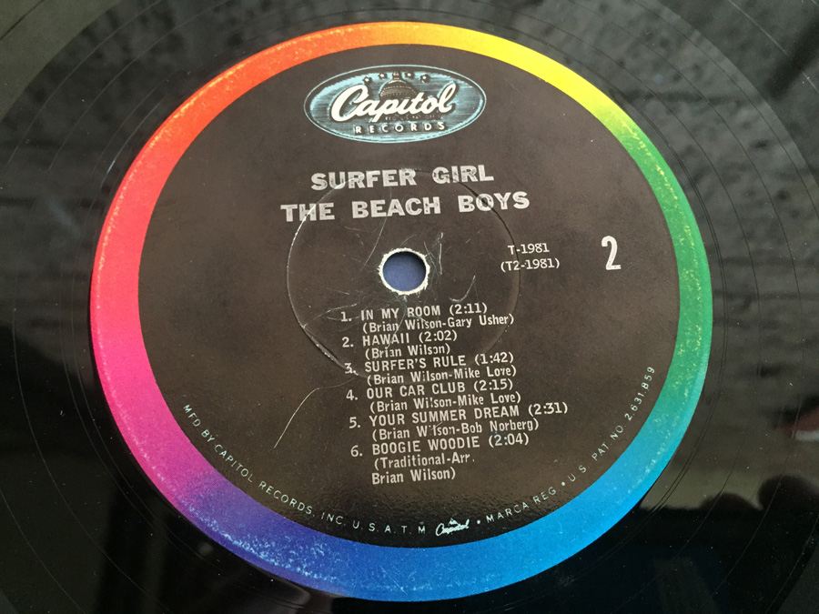 Beach Boys, The ‎- Surfer Girl - Capitol Records ‎- T 1981 [Photo 6]