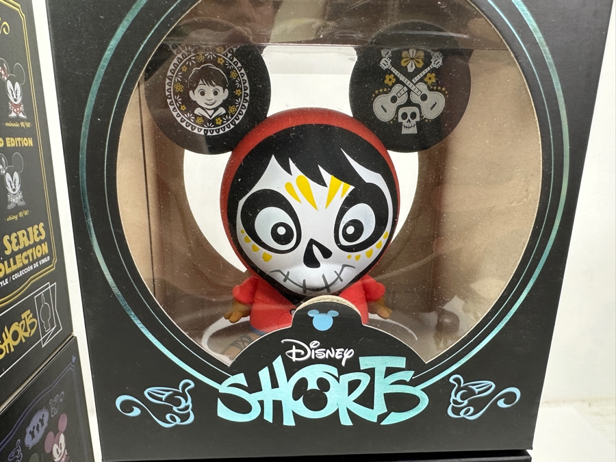(4) New Disney Shorts Vinyl Collectible Toy Art Mickey Mouse Figurines By Francisco Herrera [Photo 5]
