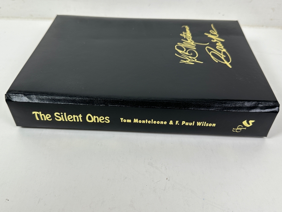 Rare Signed Limited Edition Hardcover Book The Silent Ones Lettered Edition J Limited To 26 Copies Hand Signed By Tom Monteleone And F. Paul Wilson [Photo 11]