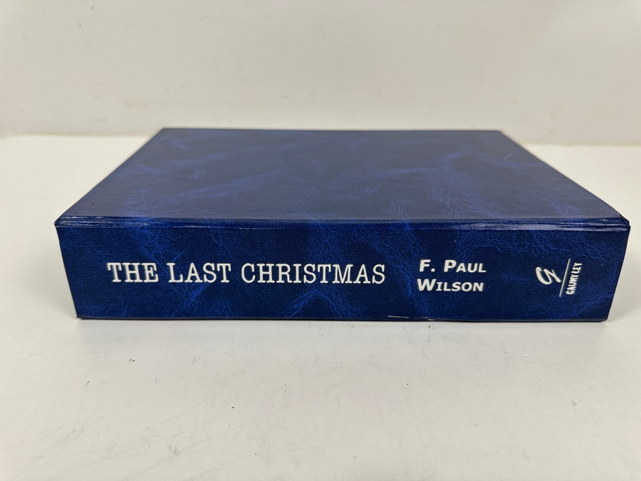 Rare Signed Limited Edition Hardcover Book The Last Christmas - A Repairman Jack Novel Lettered Edition Limited To 52 Copies Hand Signed By F. Paul Wilson [Photo 11]