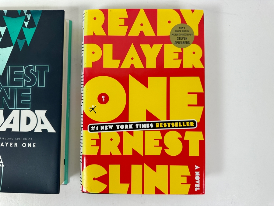 (2) Hardcover Books: Ready Player One By Ernest Cline And First Edition Book Armada By Ernest Cline [Photo 6]
