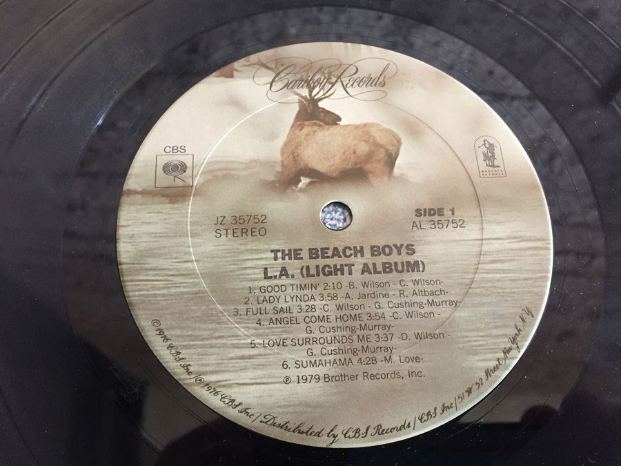 Beach Boys, The ‎- L.A. (Light Album) - Caribou Records ‎- JZ 35752 [Photo 6]