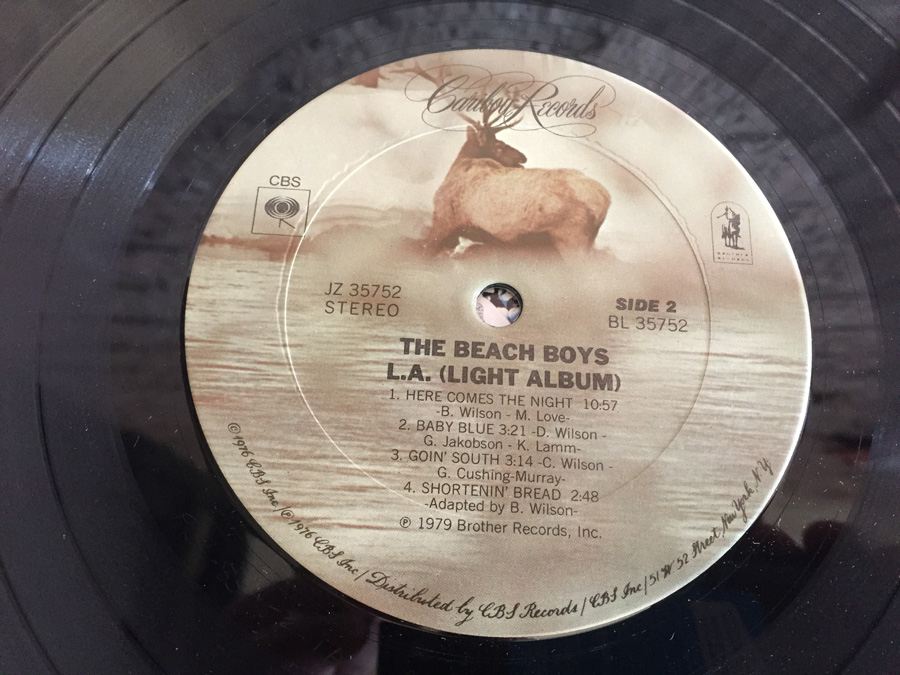 Beach Boys, The ‎- L.A. (Light Album) - Caribou Records ‎- JZ 35752 [Photo 8]