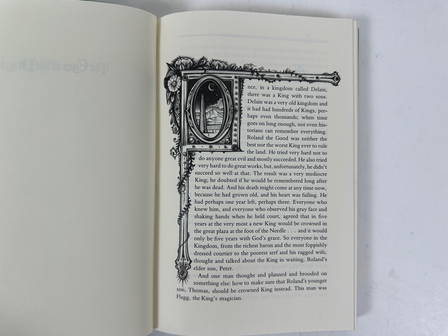 Vintage 1987 First Edition Hardcover Book The Eyes Of The Dragon By Stephen King [Photo 7]