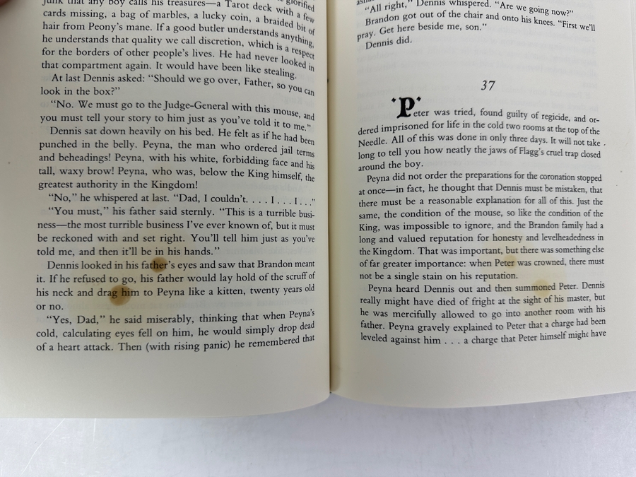 Vintage 1987 First Edition Hardcover Book The Eyes Of The Dragon By Stephen King [Photo 8]