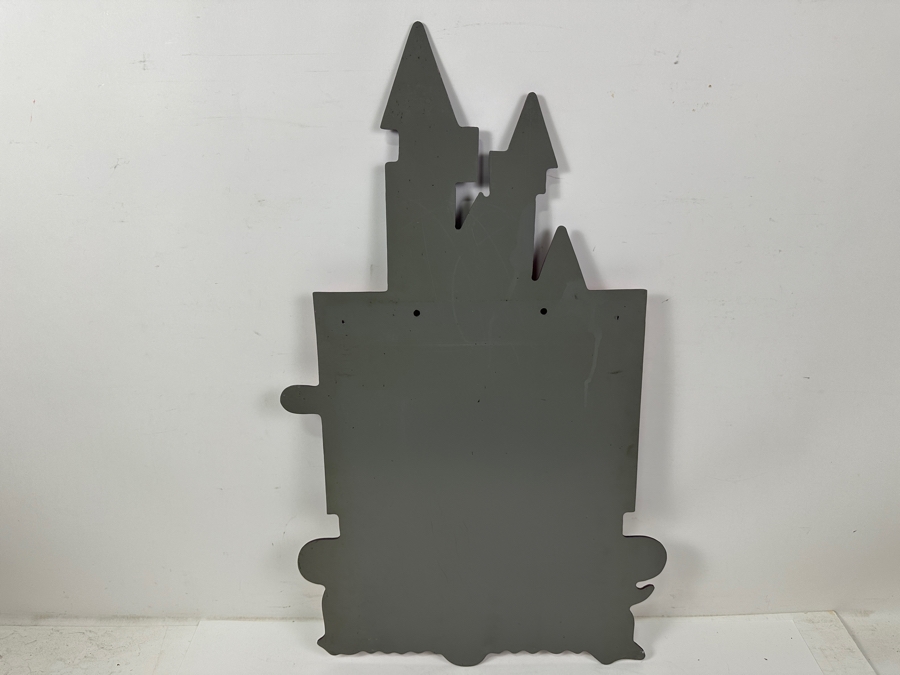 Authentic Disneyland 35th Anniversary Lamppost Sign - 35 Years Of Magic (Was Displayed At Disneyland Park) 16' X 26' [Photo 3]