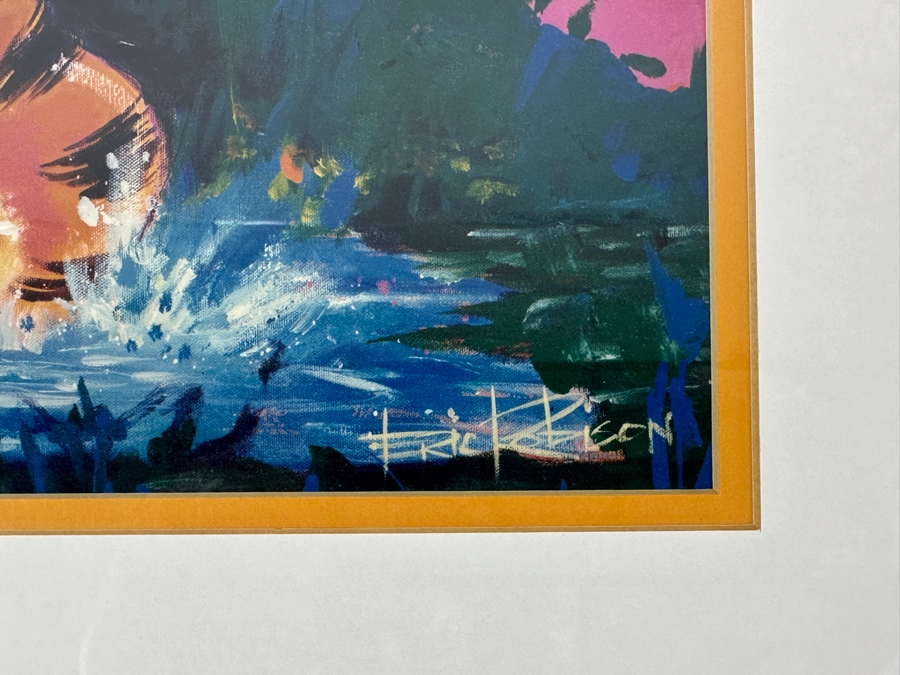 Tigger By Eric Robison - 1996 Disney Gallery Special Event Print 10 X 13 Framed 17 X 20 [Photo 4]