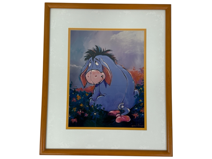 Eeyore By Eric Robison - 1996 Disney Gallery Special Event Print 10 X 13 Framed 17 X 20 [Photo 2]