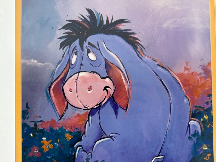 Eeyore By Eric Robison - 1996 Disney Gallery Special Event Print 10 X 13 Framed 17 X 20 [Photo 3]
