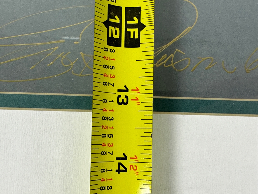 Hand Signed By Artist - Jiminy Cricket By Eric Robison - 1991 Disney Gallery Special Event Print 10 X 13 Framed 17 X 20 - Signed And Dated Lower Left By Eric Robison [Photo 7]