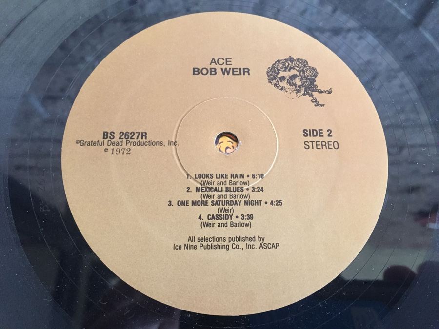 Bob Weir ‎- Ace - Warner Bros. Records ‎- BS 2627 [Photo 6]