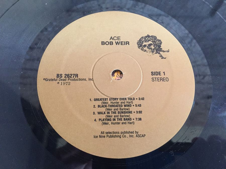 Bob Weir ‎- Ace - Warner Bros. Records ‎- BS 2627 [Photo 4]
