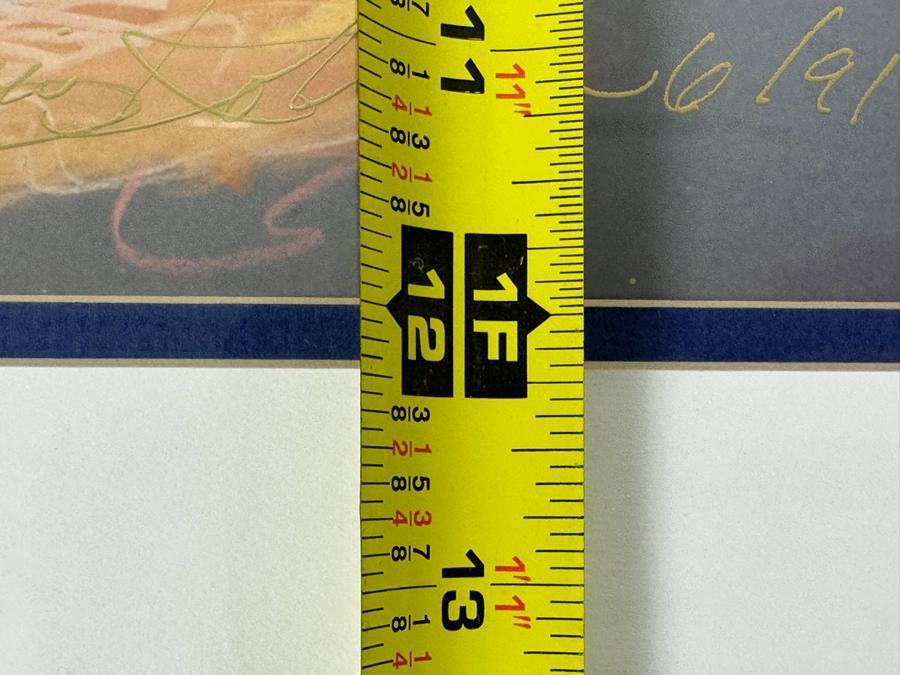 Hand Signed By Artist - Donald Duck By Eric Robison - 1991 Disney Gallery Special Event Print 10 X 13 Framed 17 X 20 - Signed And Dated Lower Left By Eric Robison [Photo 9]