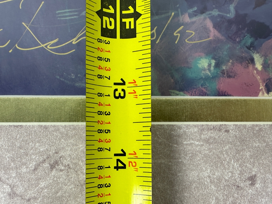 Hand Signed By Artist - Beast From The Beauty And The Beast By Eric Robison - 1992 Disney Gallery Special Event Print 10 X 13 Framed 17 X 20 - Signed And Dated Lower Left By Eric Robison [Photo 8]