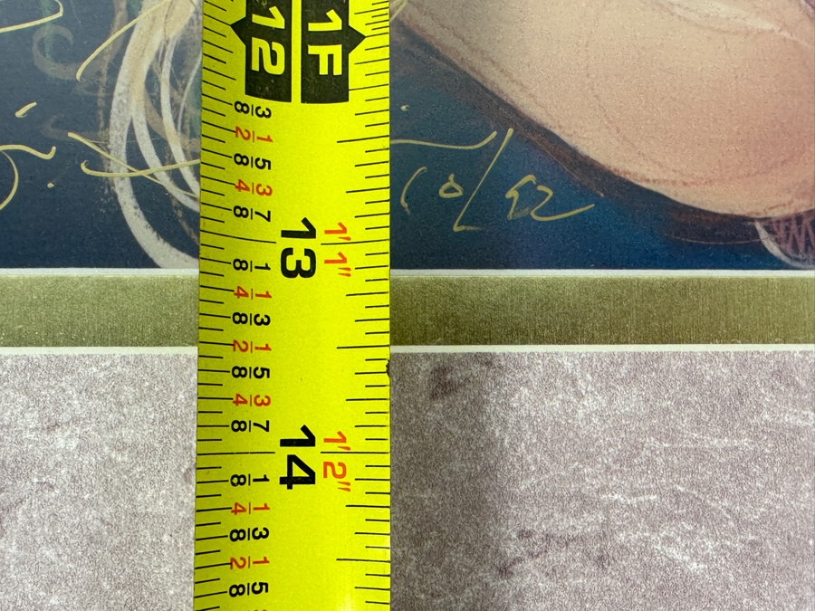 Hand Signed By Artist - Belle From The Beauty And The Beast By Eric Robison - 1992 Disney Gallery Special Event Print 10 X 13 Framed 17 X 20 - Signed And Dated Lower Left By Eric Robison [Photo 7]