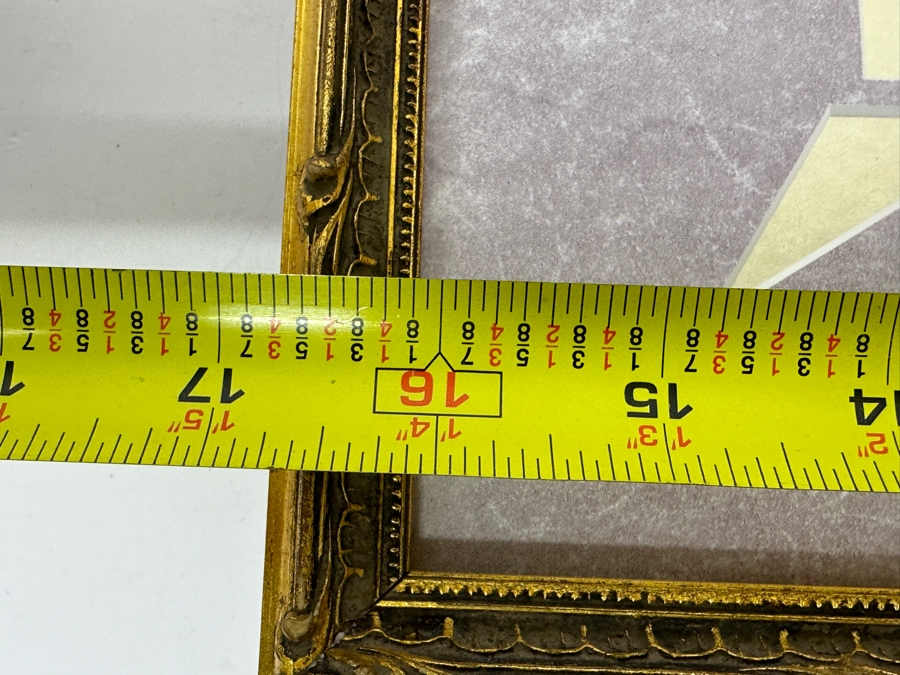 Hand Signed By Artist - Belle From The Beauty And The Beast By Eric Robison - 1992 Disney Gallery Special Event Print 10 X 13 Framed 17 X 20 - Signed And Dated Lower Left By Eric Robison [Photo 8]