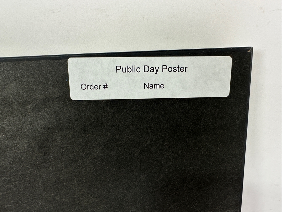 Disneyana Convention Print (Mickey And Minnie Mouse In Car) 2001 Convention Exclusive 13 X 16 Framed 20 X 26 [Photo 10]