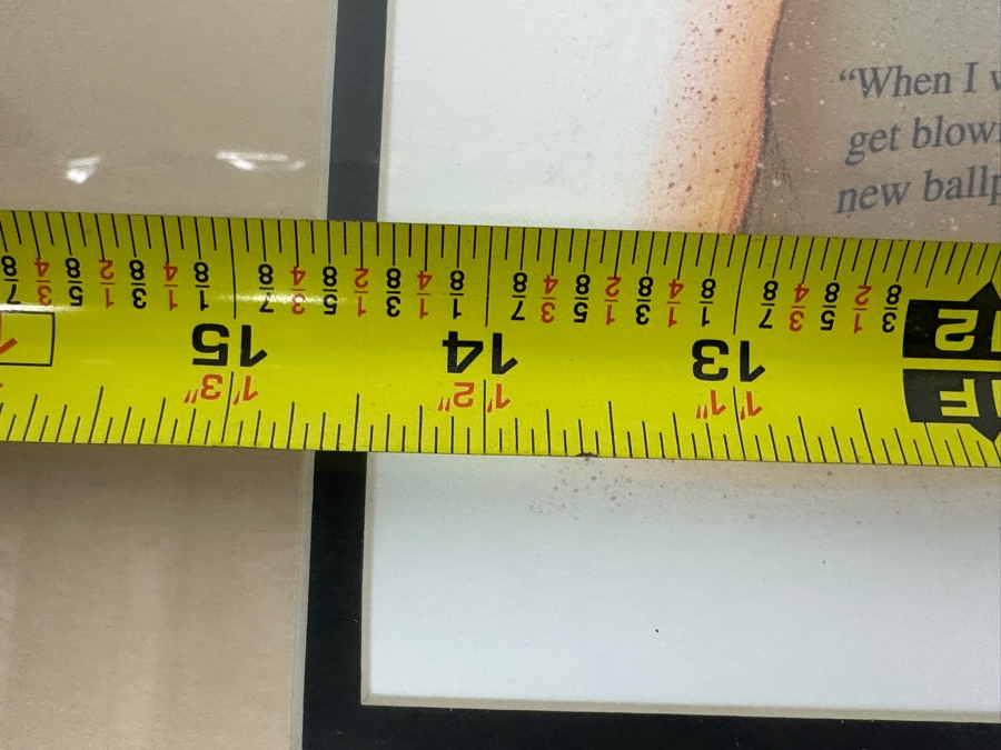 Mickey Mouse Angels Baseball Print 1998 Commemorating The Reopening Of Angels Stadium After Disney Purchase 14.5 X 20 Framed 22 X 27 [Photo 7]