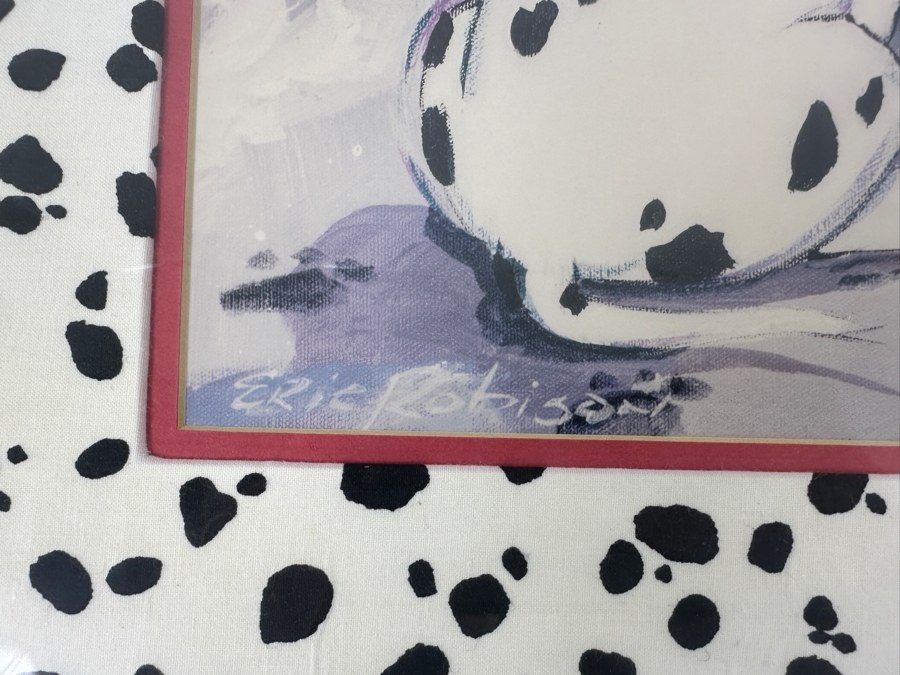 101 Dalmations (Puppy) By Eric Robison From The 1996 Disney Gallery Special Artist Event 10.5 X 13 Framed 17.5 X 21 [Photo 4]