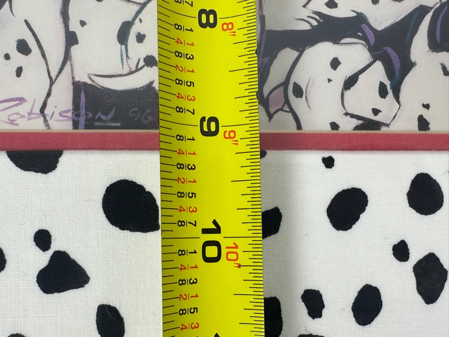 101 Dalmations (Family) By Eric Robison From The 1996 Disney Gallery Special Artist Event 13.5 X 9 Framed 20.5 X 17.5 [Photo 6]