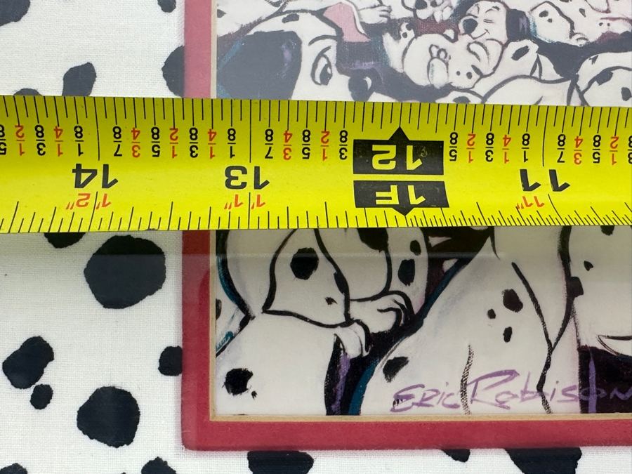 101 Dalmations (Family) By Eric Robison From The 1996 Disney Gallery Special Artist Event 13.5 X 9 Framed 20.5 X 17.5 [Photo 5]
