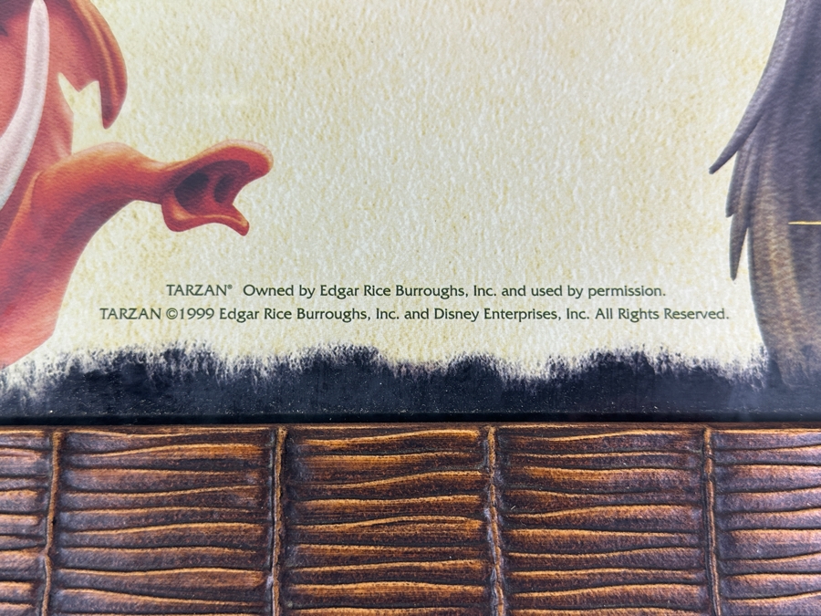 Tarzan Movie Poster 1999 Framed 21 X 26 [Photo 5]